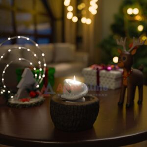 Christmas Theme 3D Candle