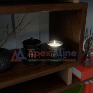 Living Room 3D Candle